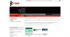 Desktop Screenshot of fsbm.com.my